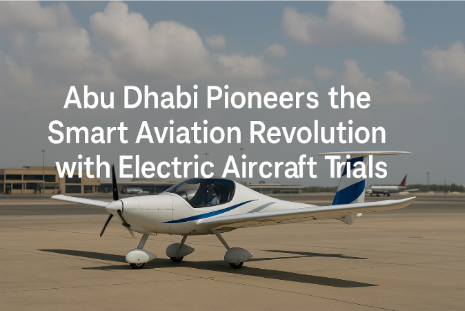 Abu Dhabi lidera la revolución de la aviación inteligente con pruebas de aeronaves eléctricas